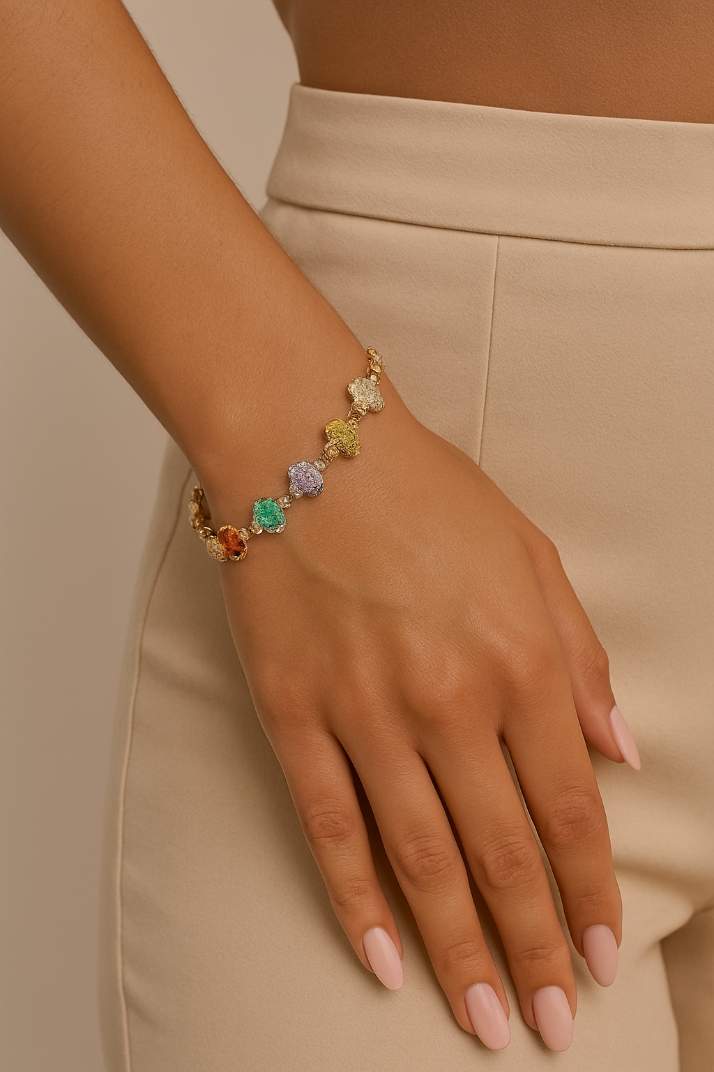Multicolor Bloom Bracelet